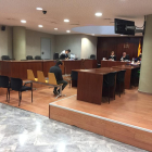 El veí de Vielha, ahir durant la segona sessió del judici a l’Audiència Provincial de Lleida.
