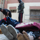 Algunes de les víctimes després de l’atac d’ahir a un centre d’entrenament policial a Quetta.