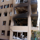 Detall del pis on va tenir lloc l’explosió a Premià el passat 18 de setembre.