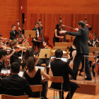 Concert de la Jove Orquestra de Ponent, una de les formacions residents a l’Auditori de Lleida.