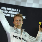 Nico Rosberg, el domingo celebrando su victoria en Abu Dabi que suponía además el título mundial.