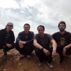 El cuarteto rockero Hermanos Lobo, banda afincada en Lleida.
