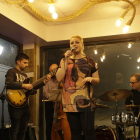 La cantant va actuar ahir a la nit a La Pinta en format quartet.