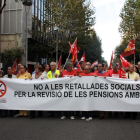Imagen de archivo de una manifestación en defensa de las pensiones públicas.