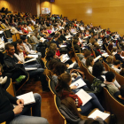 La jornada se celebró ayer en el campus de Cappont de la UdL.