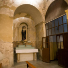 Capella de l’església de Torà on s’ubicaven els sarcòfags.