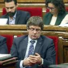 Puigdemont convoca la cumbre por el referéndum el 23 de diciembre en el Parlament
