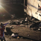El atentado tenía como objetivo un furgón policial en las inmediaciones del estadio del Besiktas.