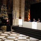 Cloenda musical al Palau de la Generalitat amb el pianista Josep Buforn i la soprano Marta Mathéu.