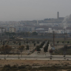 Vista de los terrenos del SUR 42 Torre Salses, situados entre los barrios de La Bordeta y Magraners.