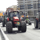 La manifestación ha finalizado delante de la subdelegación del Gobierno en Lleida