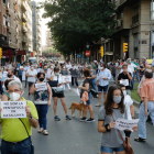 Concentració a Lleida contra la "inacció de Generalitat i Paeria