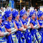 Desfilada de les tropes mores de la Festa de Moros i Cristians de Lleida, a càrrec de Salva Gili
