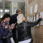 Colegios electorales en la demarcación de Lleida por los comicios municipales y europeos.