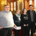 Entrega de los premios que otorga el ayuntamiento de Lleida