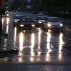 Imatges del temporal de pluja a les comarques de Lleida