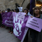 Concentració a Lleida en contra de la sentència del cas 'Manada'