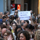 Concentració a Lleida en contra de la sentència del cas 'Manada'