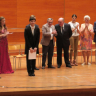 Nikolai Kuznetsov, ahir a l’Auditori al rebre el primer premi.