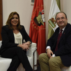 Díaz i Iceta, en la trobada de dijous a Sevilla.