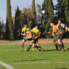 Más de 300 jugadores en la V Trobada de Escuelas de rugby del Inefc