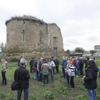 Visita ‘reivindicativa’ el passat 5 de novembre a les restes del monestir de Sant Ruf de Lleida.