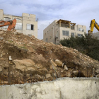 Vista general de las obras del asentamiento de Ramat Shlomo.