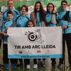 El Tir amb Arc Lleida participó con 8 arqueros en el Catalán.