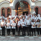 La Banda Municipal de Lleida, la setmana passada a Tessalònica.