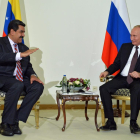Nicolás Maduro, amb Vladímir Putin.