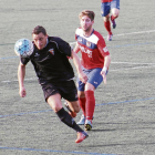 Yeray Darias, a la derecha, durante un partido de esta temporada.