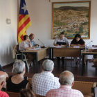 Imagen de archivo de un pleno en Castelló de Farfanya.