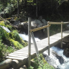 Reconstrueixen la passarel·la d’accés al refugi de Broate a Lladorre
