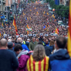 Milers de manifestants mostren a Bilbao suport al referèndum