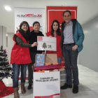 El PSC de Lleida colabora con Cruz Roja