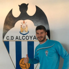 El leridano Pau Bosch, ayer en las instalaciones del Alcoyano.