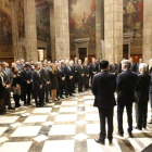 Puigdemont i Romeva van rebre ahir el cos consular acreditat a Barcelona.