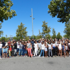 Lleida despide a los niños saharauis del proyecto "vacances en pau"