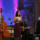 Andrea Motis, acompanyada pel Juan Chamorro Quartet, va posar la Seu Vella a ritme de jazz.
