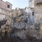 Una vista de la parte alta del núcleo agregado de Castellnou d’Oluges, afectado por el abandono de casas.