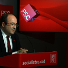 El primer secretario de los socialistas catalanes, Miquel Iceta.