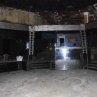 L’estat actual de la discoteca, que ja va ser desmantellada quan va tancar les portes definitivament fa una dècada.
