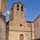 L’església de Sant Romà d’Abella en una imatge d’aquesta setmana.