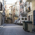 El carrer Urgell de Tàrrega, les obres del qual començaran demà en un tram de 138 metres.