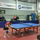 Ting Ting Wang y YanLan Li superaron en el partido de dobles a Laura Ramírez y Marina Ñíguez.