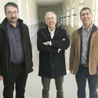 Tres de los investigadores del instituto Indest.