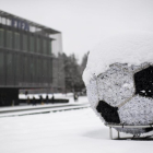 Imatge de la seu de la FIFA a Zuric (Suïssa), ahir.