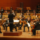 La Jove Orquestra de Ponent, el 3 de diciembre en el concierto que ofreció en el Auditori de Lleida.