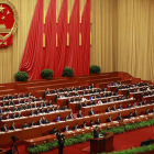 El primer ministro chino, Li Keqiang, intervino ante la Asamblea Nacional Popular.
