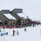 Esquiadores este fin de semana en la estación de Boí Taüll. 